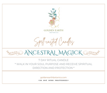 Load image into Gallery viewer, ANCESTRAL MAGICK CANDLE RITUAL